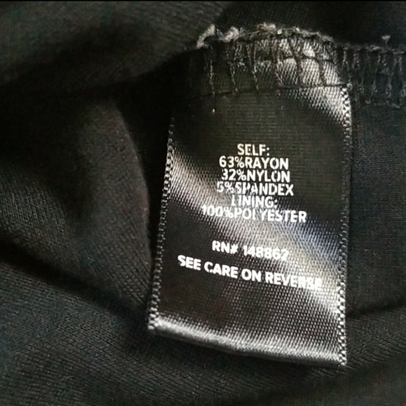 Torrid Black Off Shoulder / Cold Shoulder Assymetrical Hem Bodycon Dress - Picture 13 of 14